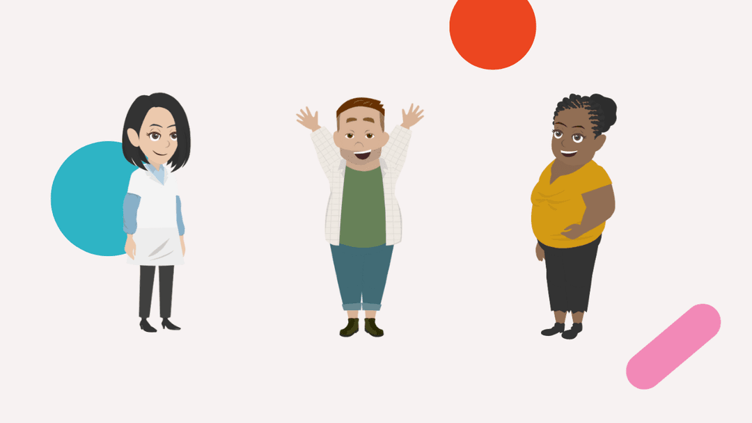 Les personnages des e-parcours OB-E